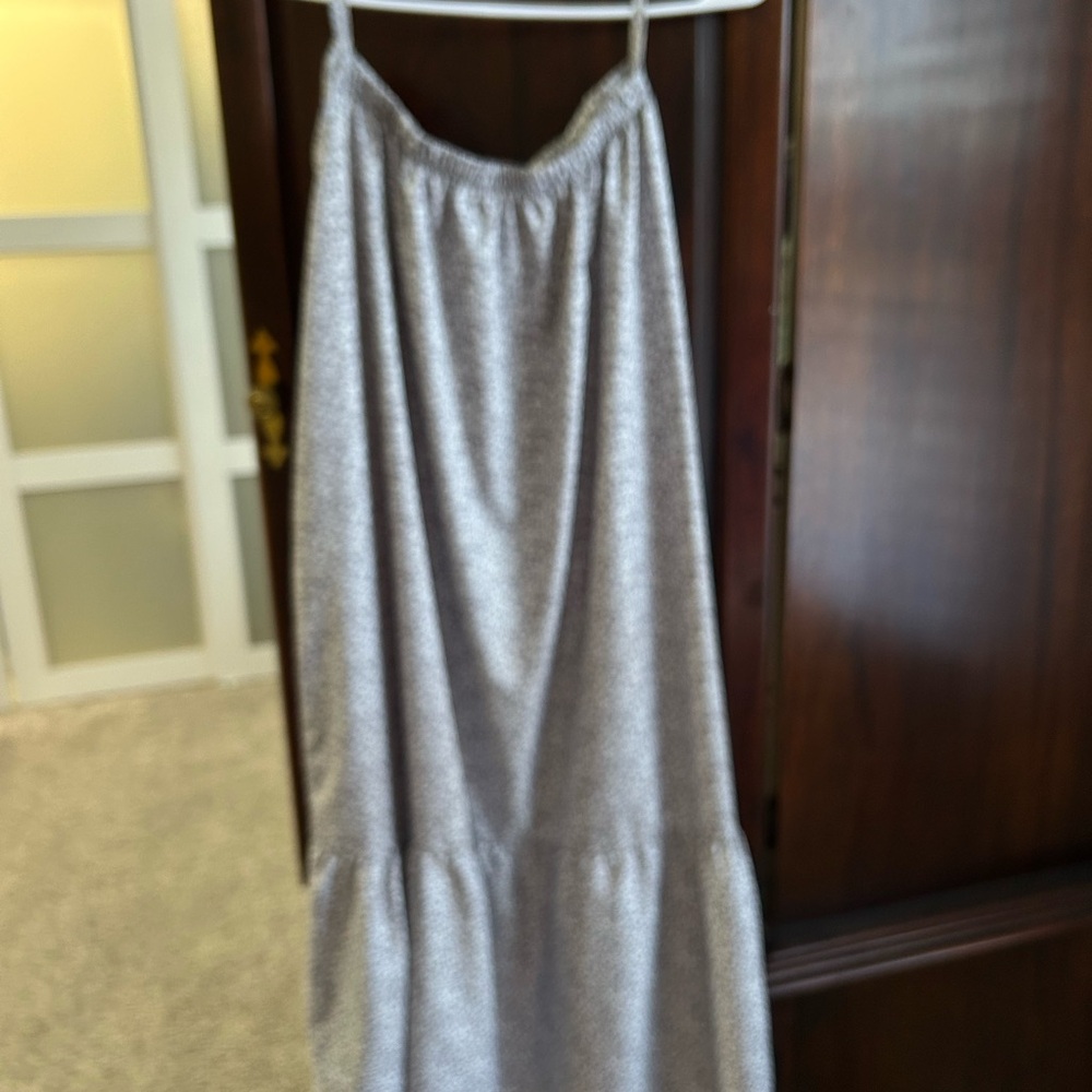 Silver Sleeveless Dress